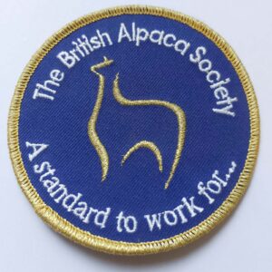 British Alpacas Society Coat Badge