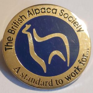British Alpacas Society Pin Badge